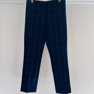 Ann Taylor Ankle Trousers in Windowpane